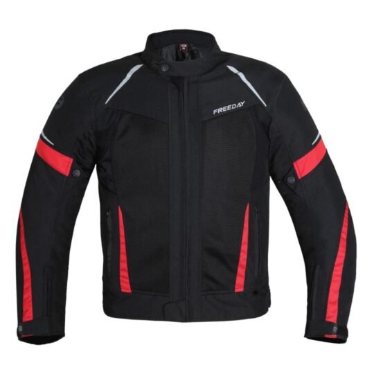 FREEDAY MOTORCYCLE JACKETS MEN SUMMER V-150 RED