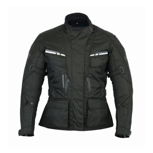 RAXUS WOMEN'S WINTER MOTORCYCLE JACKET ZOE- BLACK