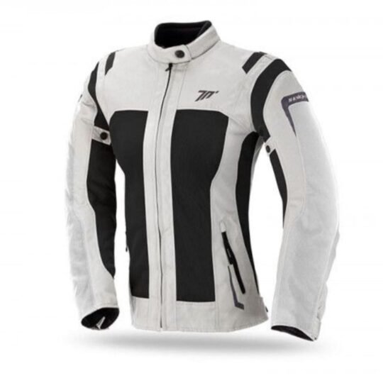 SEVENTY SD-JT46 WOMEN'S SUMMER TOURING JACKET BLACK/WHITE